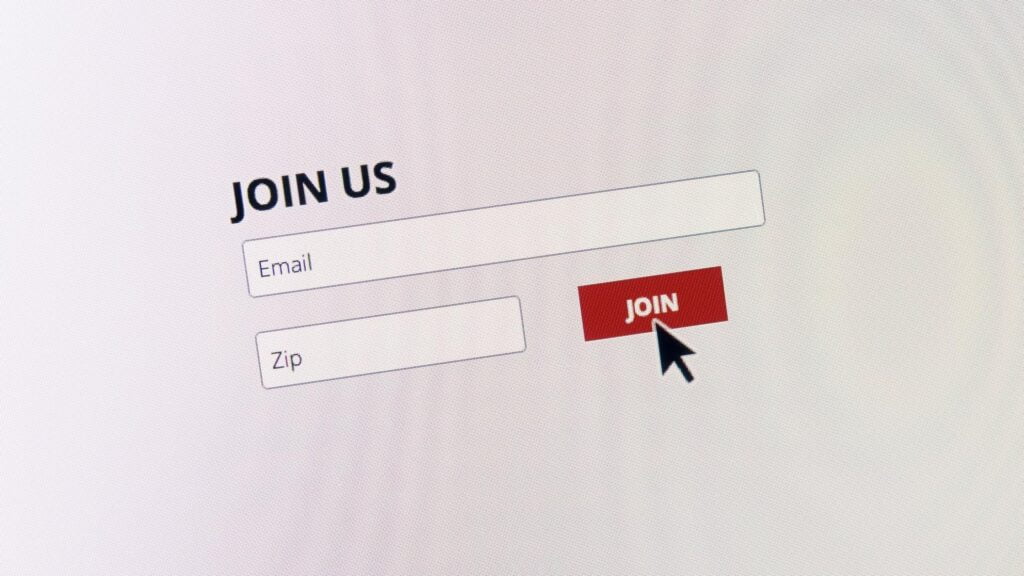 dating site registration