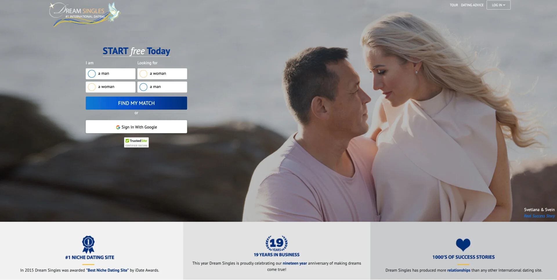 Dream Singles Site