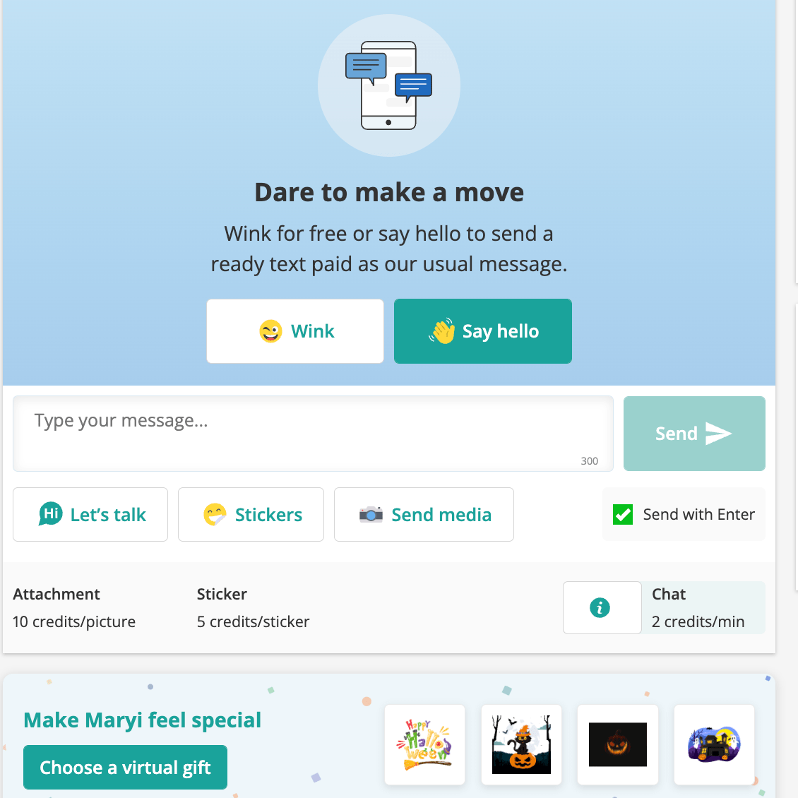 Making contact on Funchatt