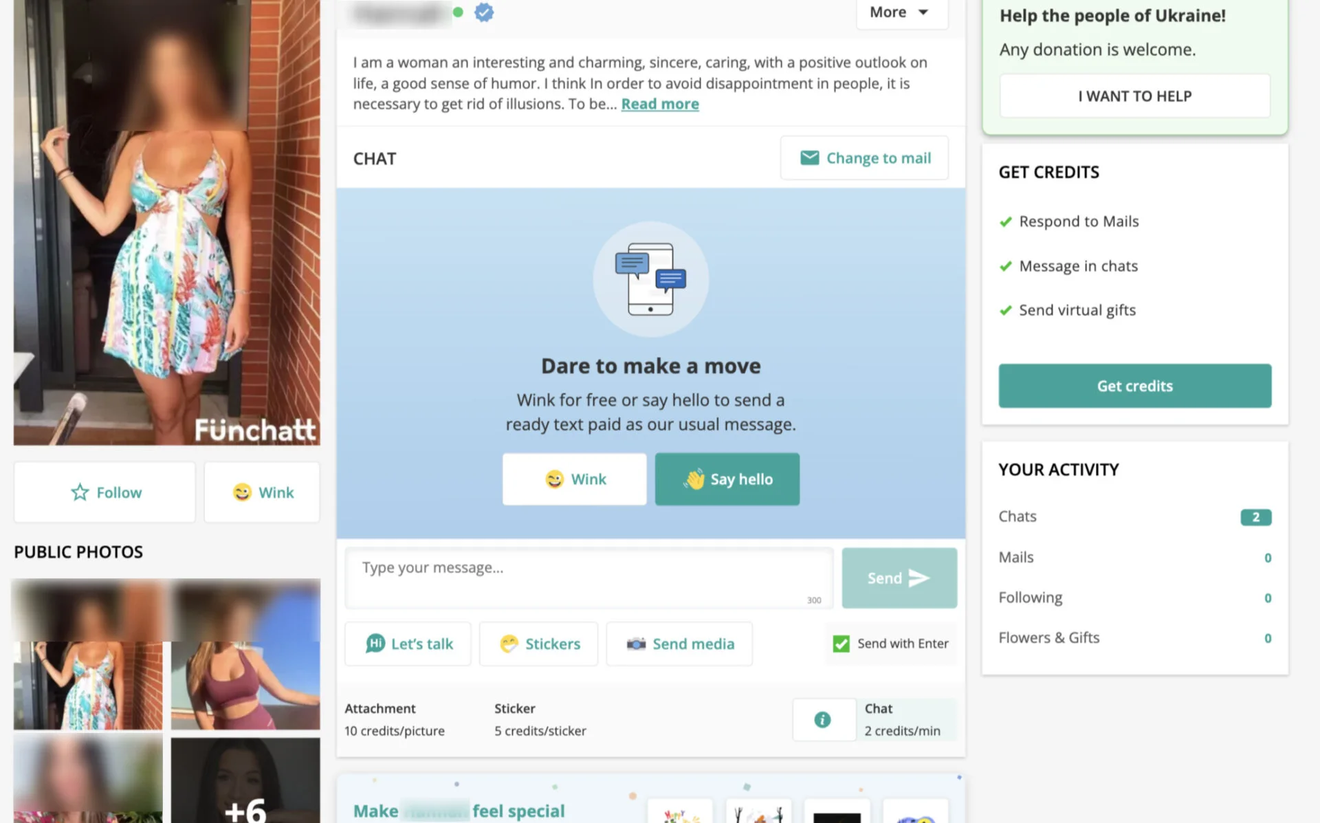 Funchatt profile