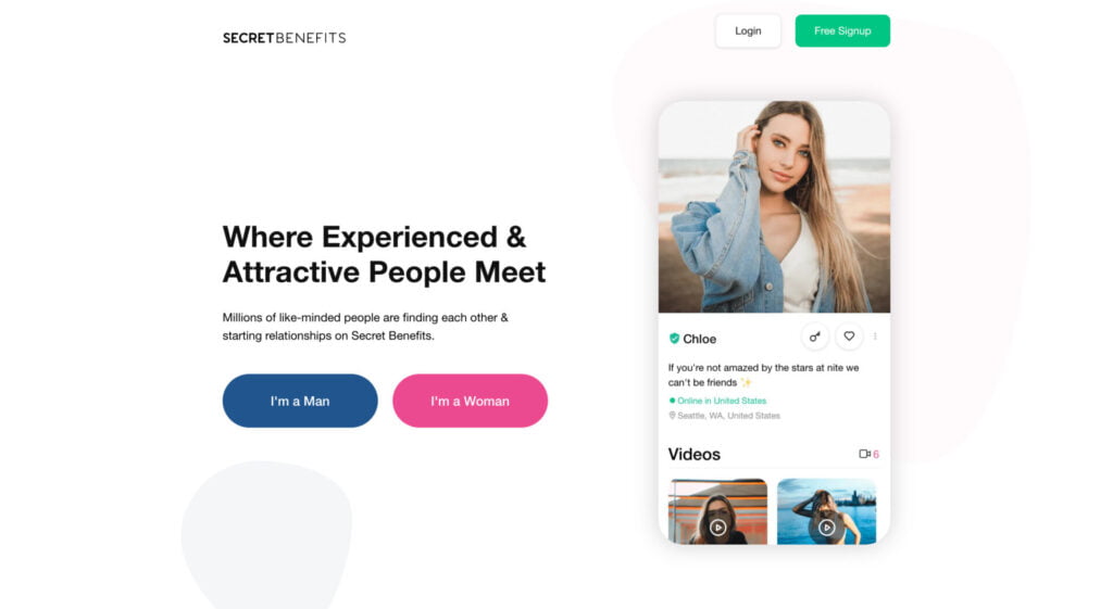 Secret Benefits sugar momma website