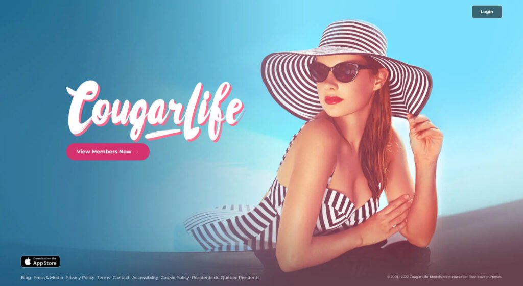Cougar Life sugar momma website