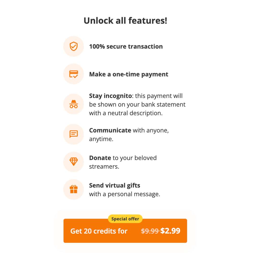 Pricing of JollyRomance