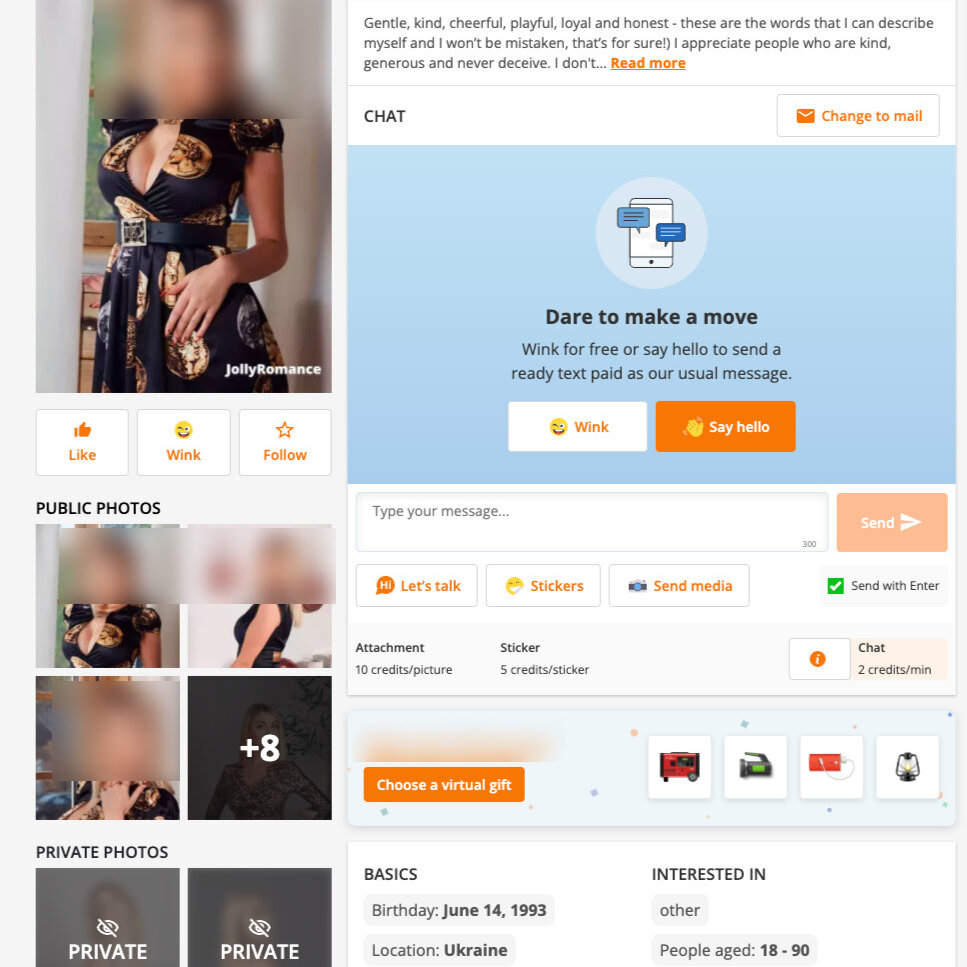 JollyRomance's profile
