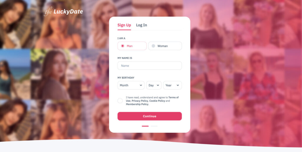 TheLuckyDate Brazilian dating site