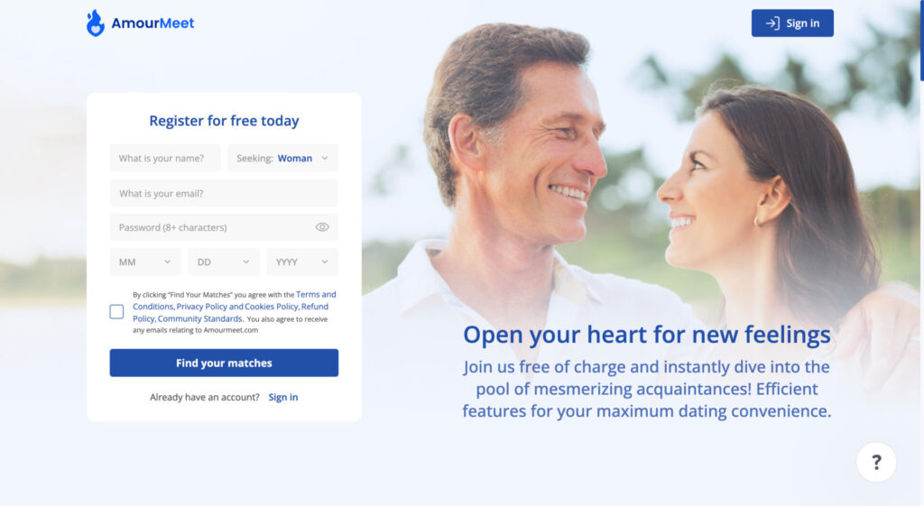 AmourMeet Venezuelan dating site