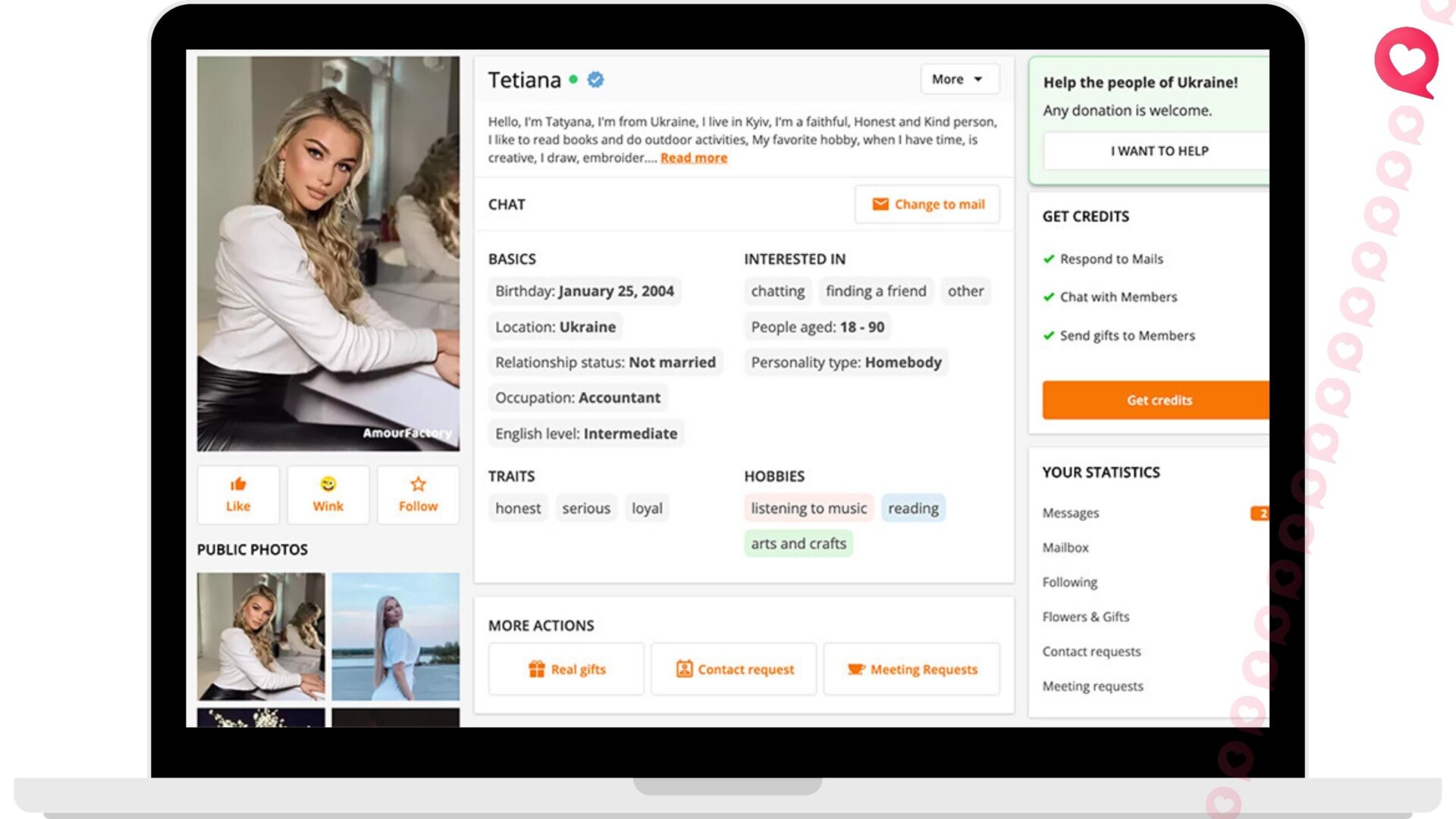 AmourFactory - Ukrainian Dating Site