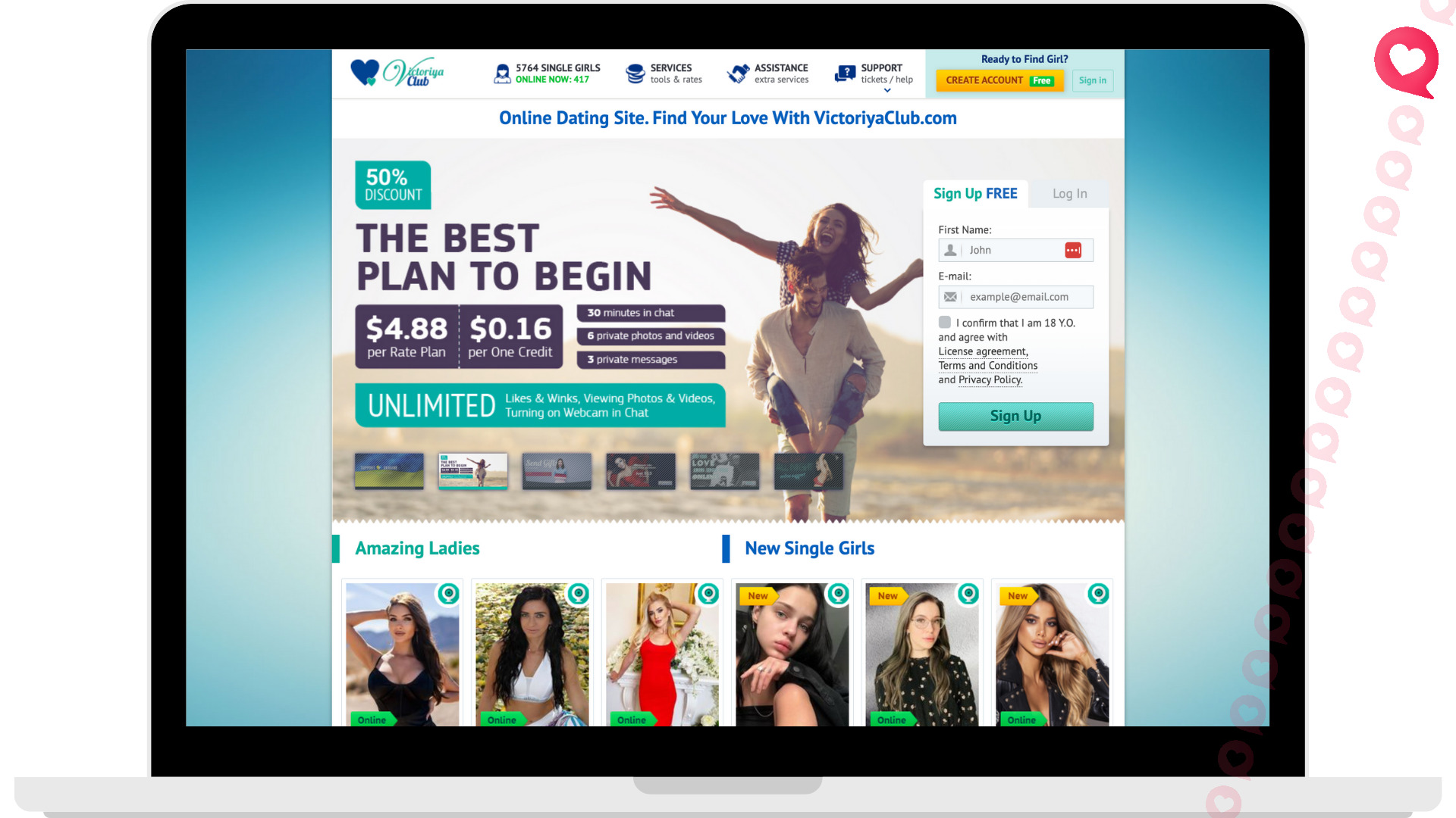 VictoriyaClub dating site in France