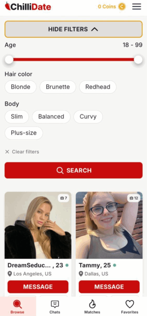 User interface and design